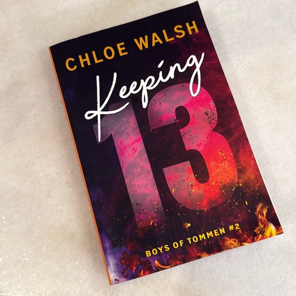 Keeping 13 Book by Chloe Walsh with Ombré Spine - Picture 2 of 4